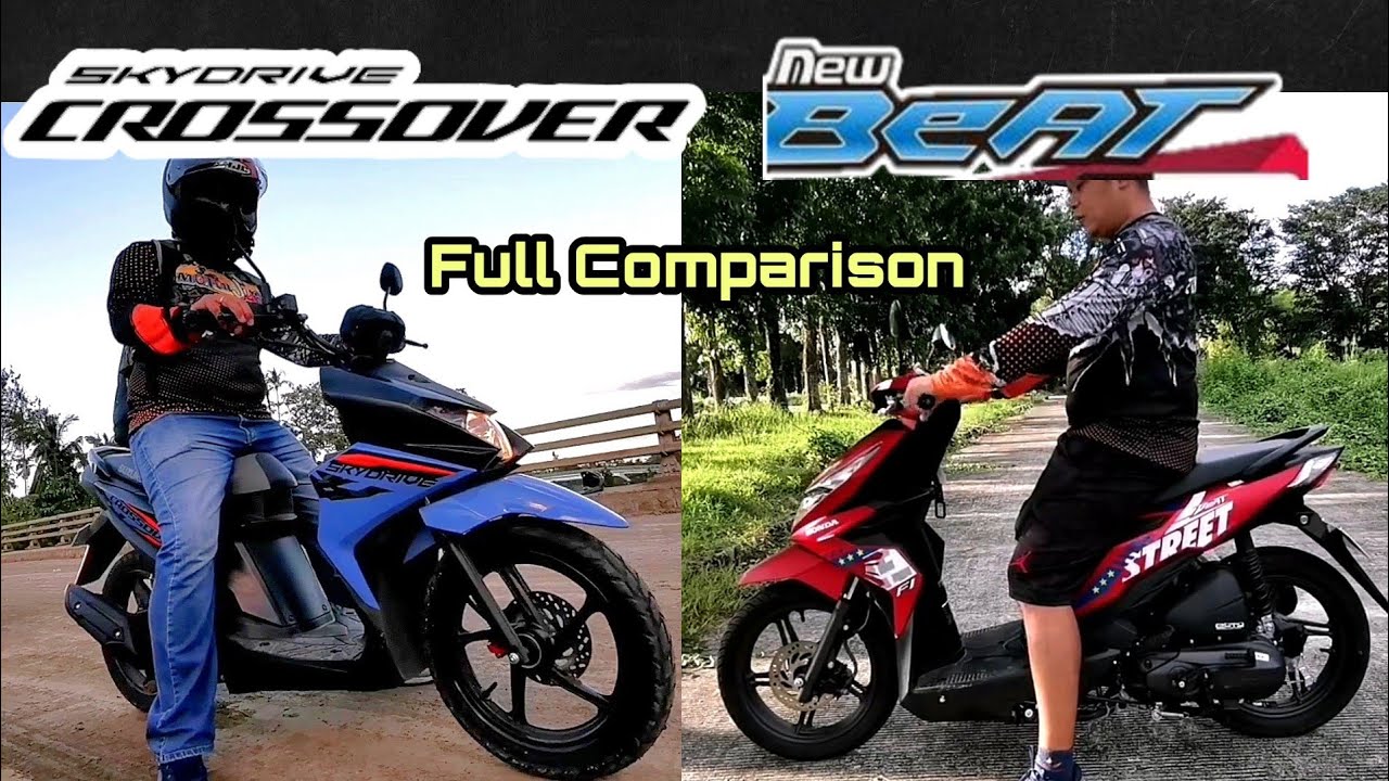 Skydrive Crossover or Honda Beat(CBS ISS) | Point per Point Comparison | All You Need to Know