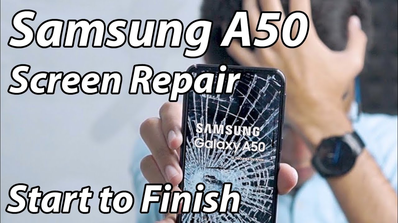 Best Samsung A50 Tear down Screen glass repair Start to Finish