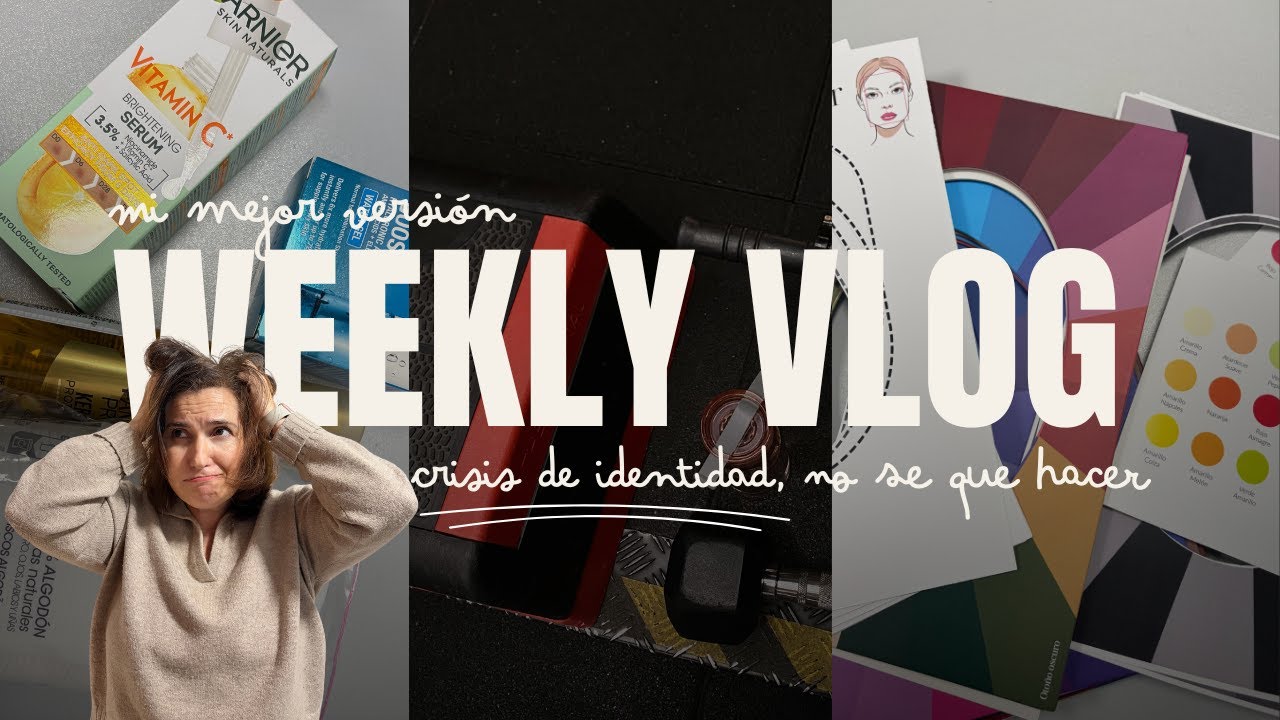 Vlog semanal | No sé qué hacer con mi PELO (estoy en crisis)