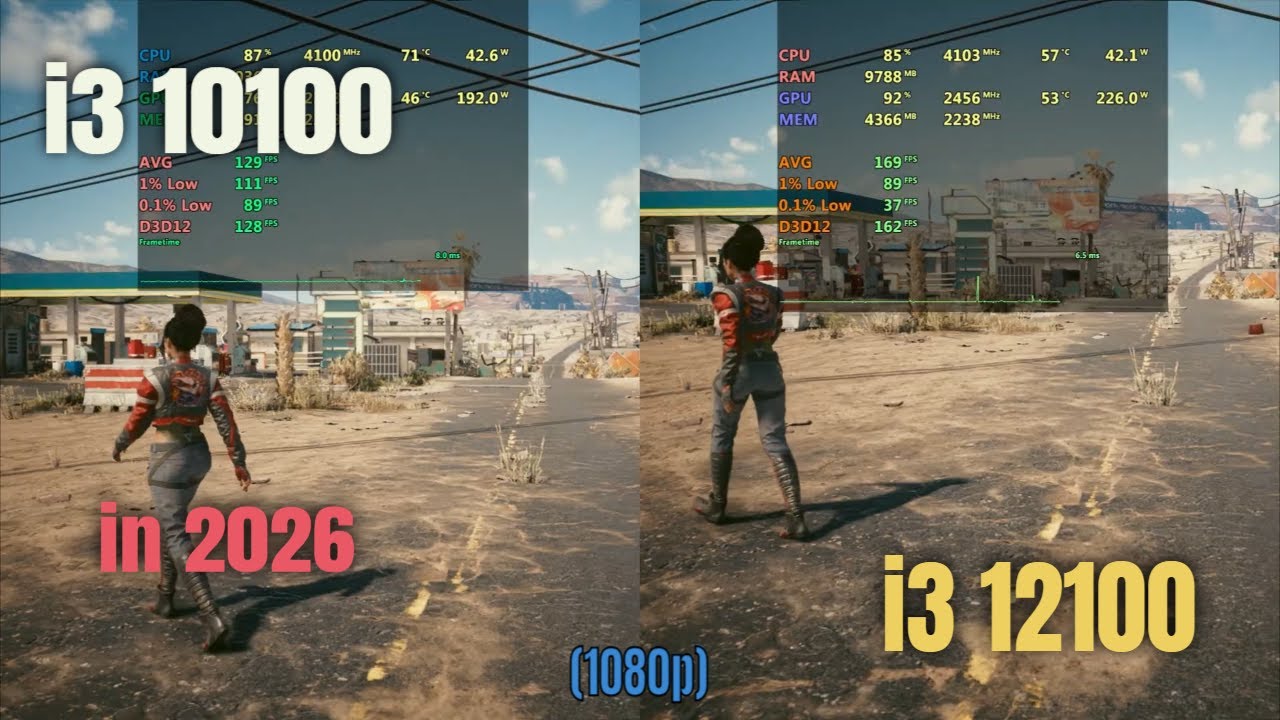 Core i3 10100 vs i3 12100 w 2026 roku