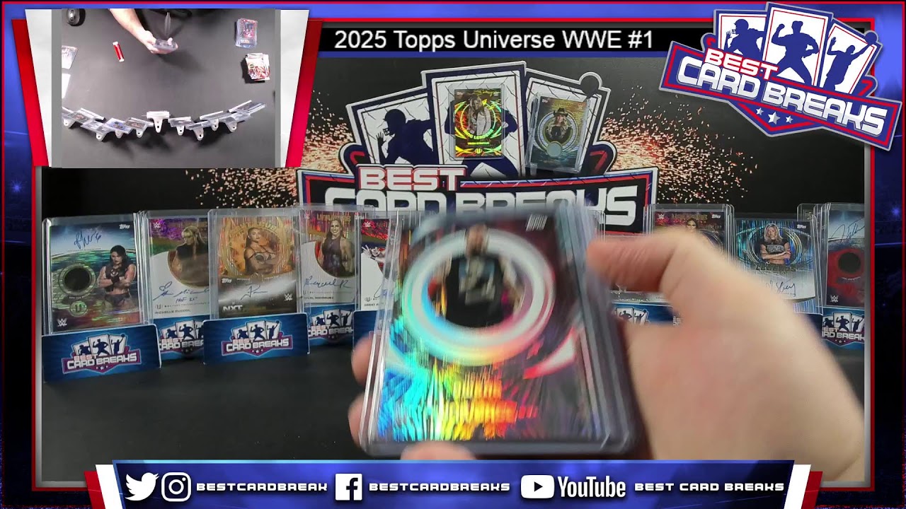 2025 Topps Universe WWE #1 - 12 Box Case Pick Your Wrestler-  2/27/26