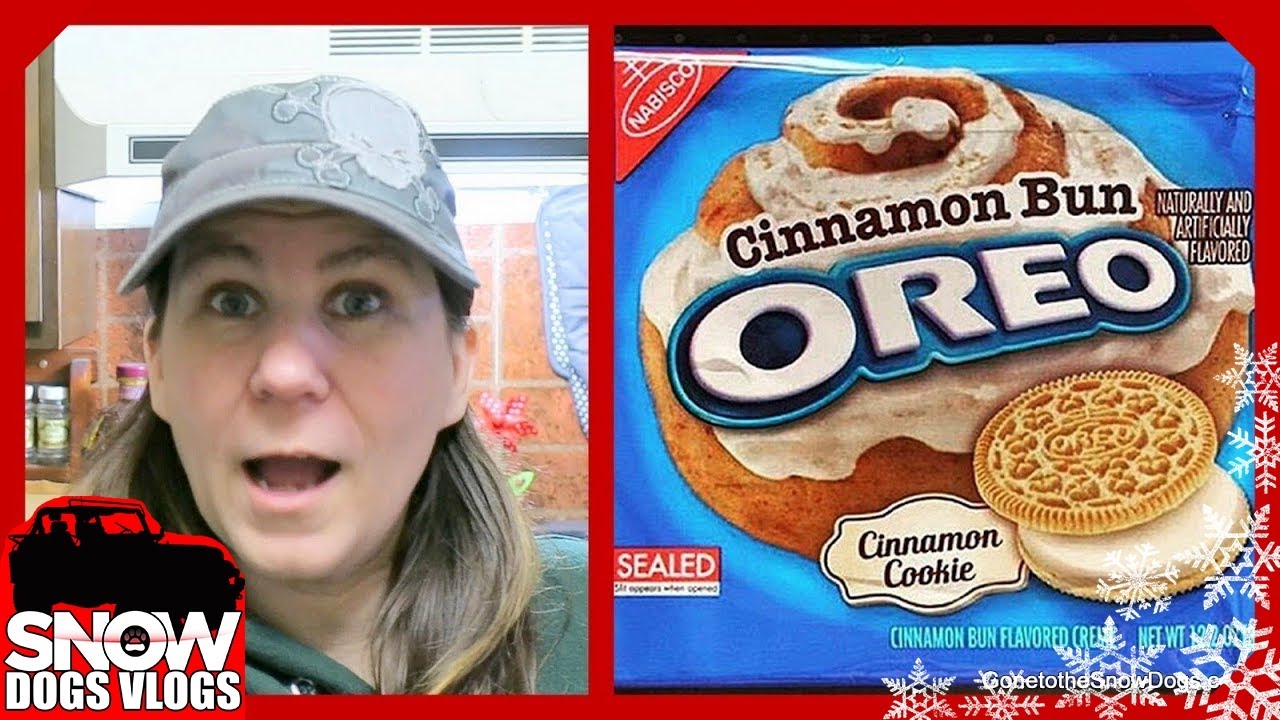 CINNAMON BUN OREOS | And Sleepy Dogs