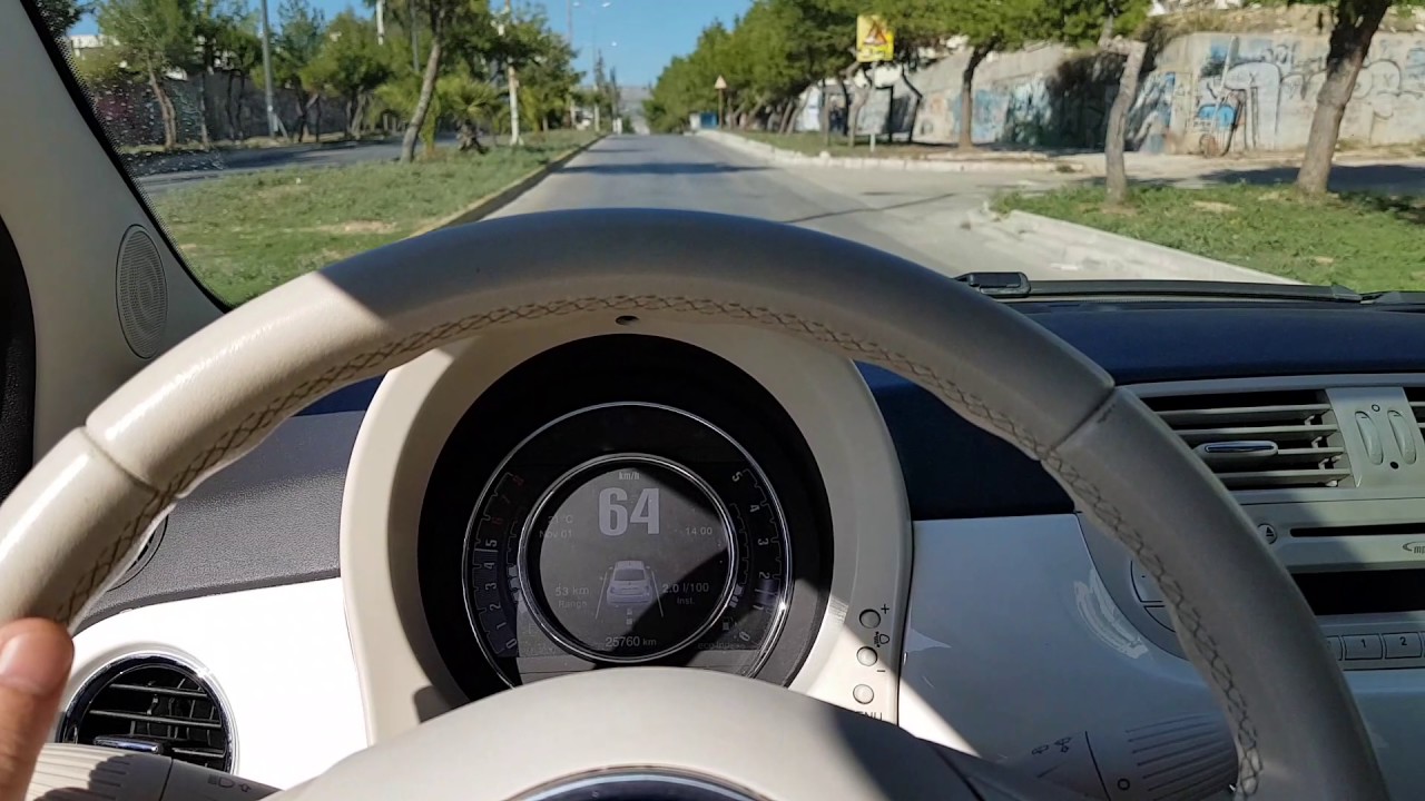 Fiat 500 TwinAir 85ps engine sound