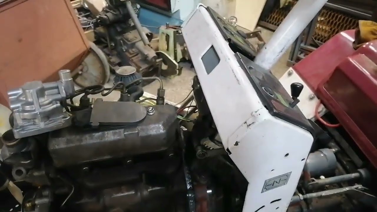 Привод независимого насоса нш напрямую от двигателя, кмз-012, ХТЗ-010, японский мотор iseki!