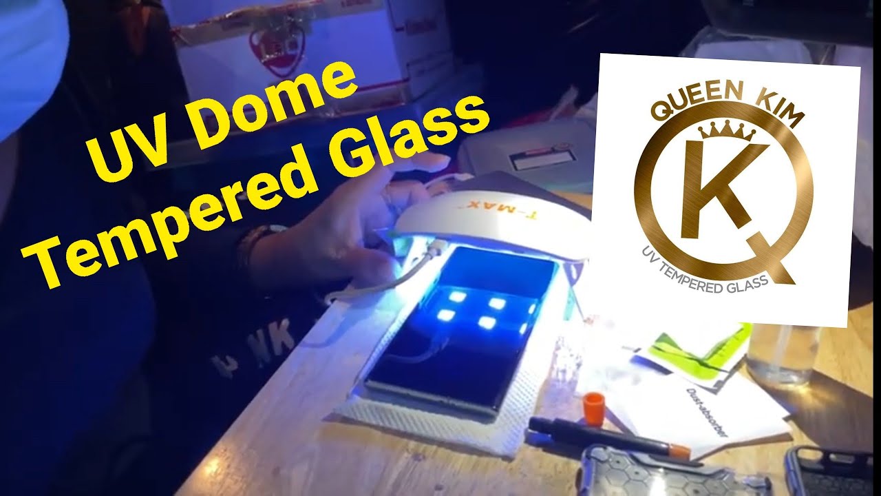 Best UV Dome Tempered Glass for High End Phones by Queen Kim