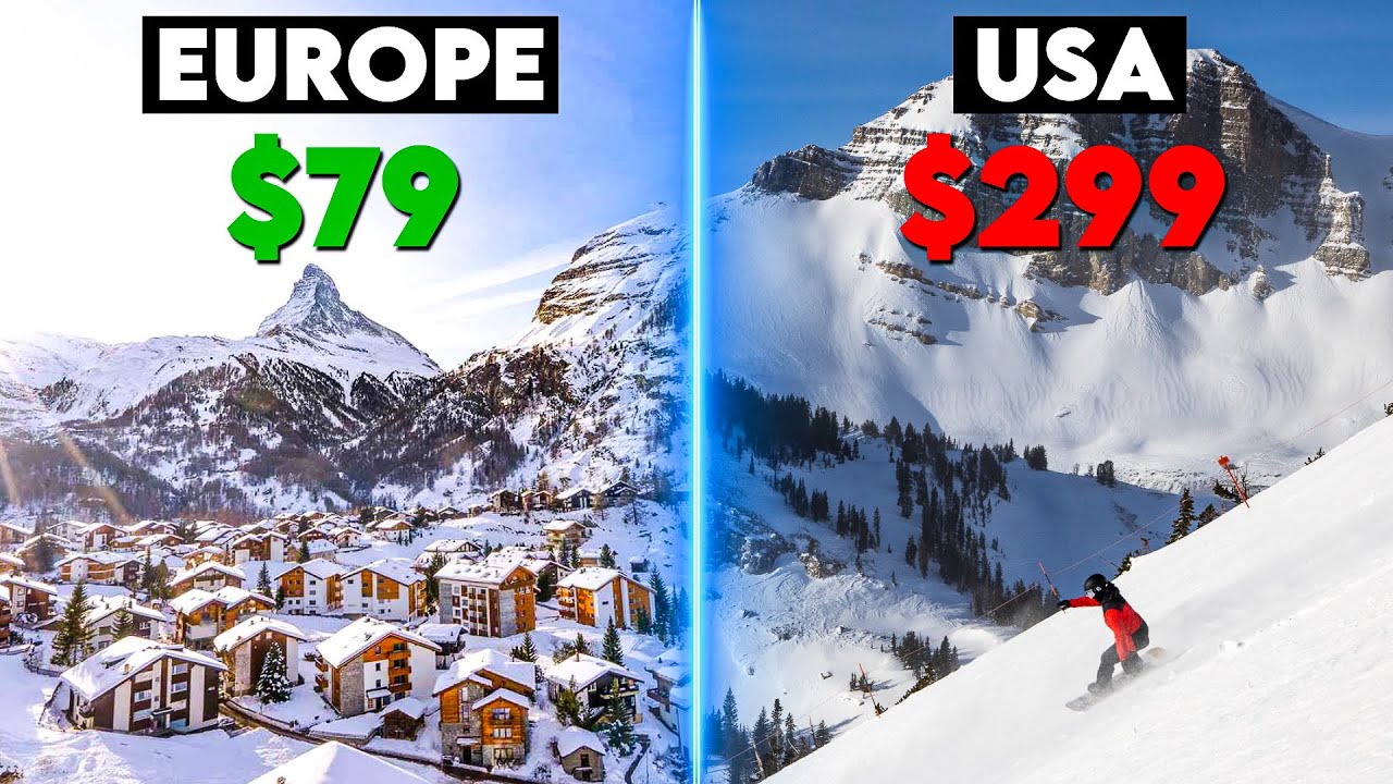 Why Skiing in Europe is WAY Cheaper than the USA