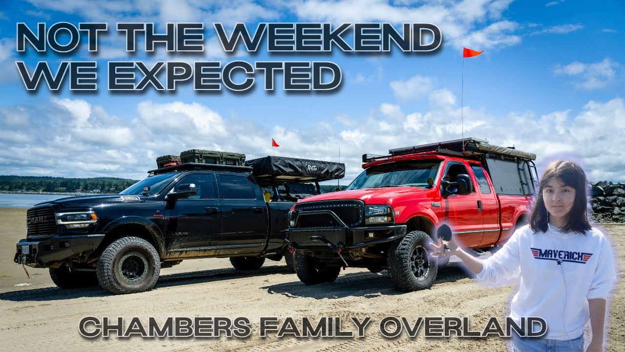 Truck Camping On The Oregon Coast - Full Size Overlanding with Clifford Overland