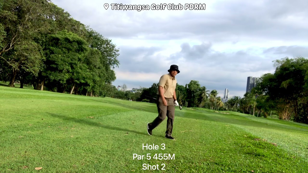 🏌🏻I Played 7 Holes Today at Titiwangsa Golf Club PDRM 🏌🏻MALAYSIA GOLF COURSE