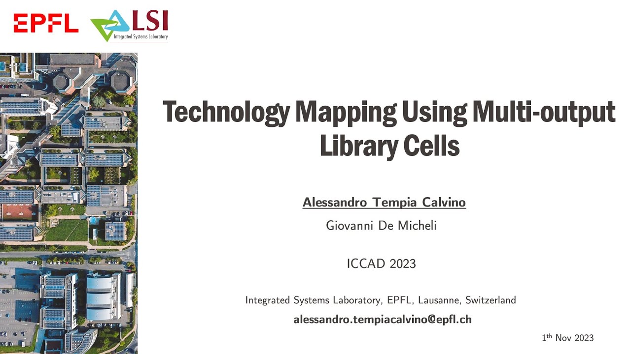Technology Mapping Using Multi-output Library Cells
