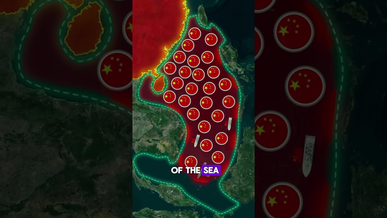 New War in South China Sea #upsc #geopolitics #geography #map