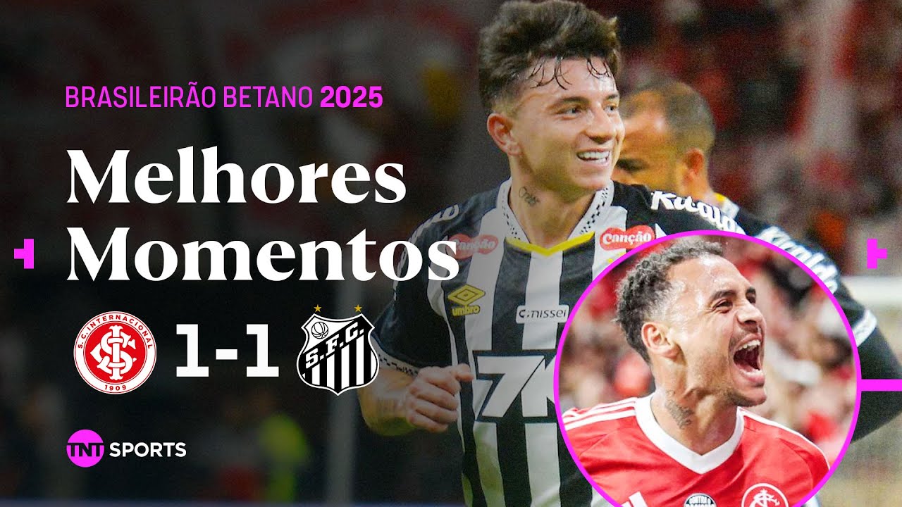 BARREAL FAZ GOLA&Ccedil;O E ALAN PATRICK APLICA LEI DO EX! INTERNACIONAL 1X1 SANTOS | MELHORES MOMENTOS