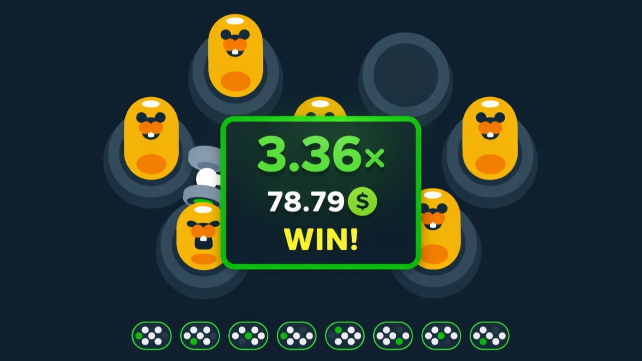 I tried the new Stake Originals Moles...