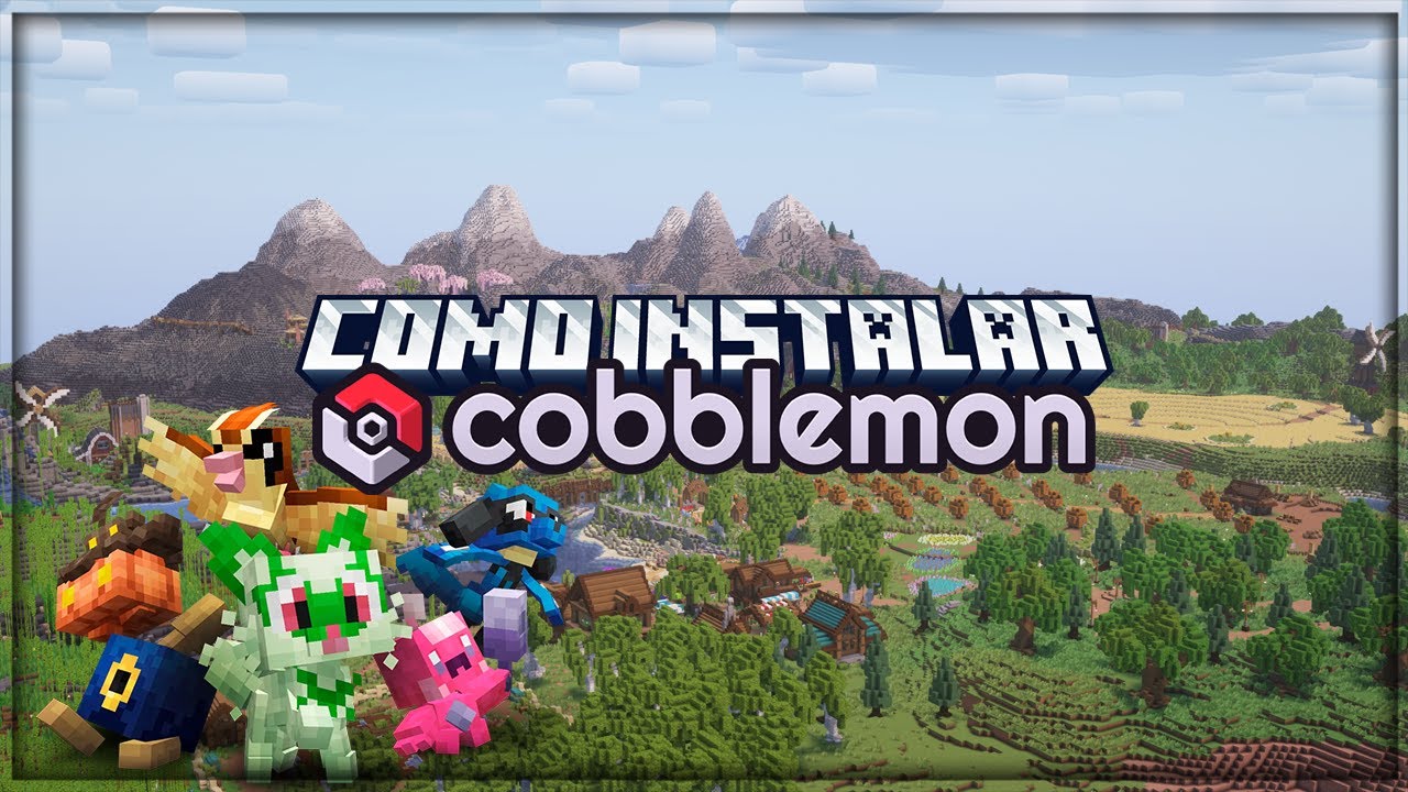 COMO BAIXAR E INSTALAR O COBBLEMON NO MINECRAFT - Atualizado 2025