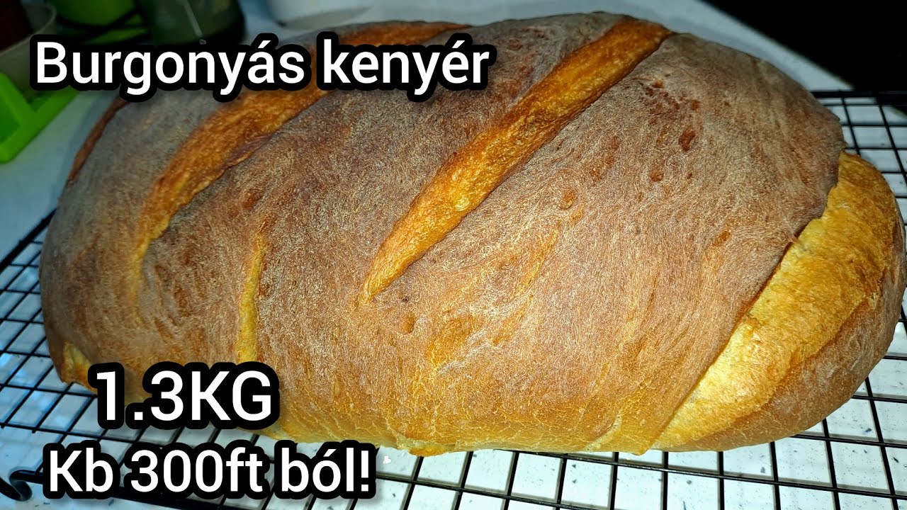 Olcsó krumplis kenyér kezdőknek is.