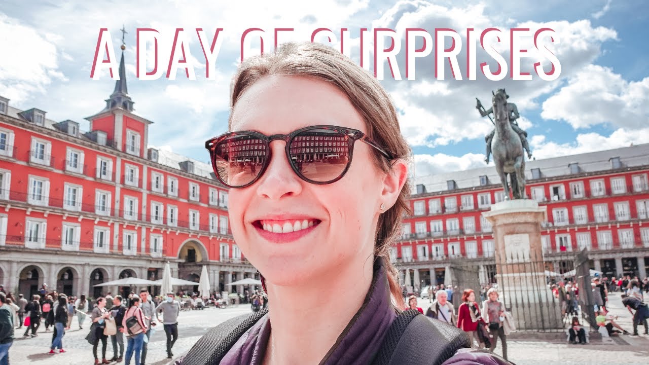 🇪🇸 Anxiety while solo travelling in Madrid, Spain | Plaza de Major