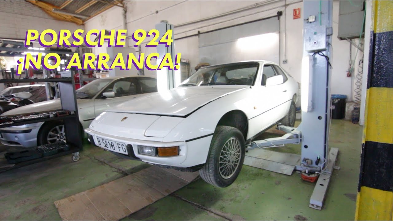 El Porsche 924 no quiere colaborar...