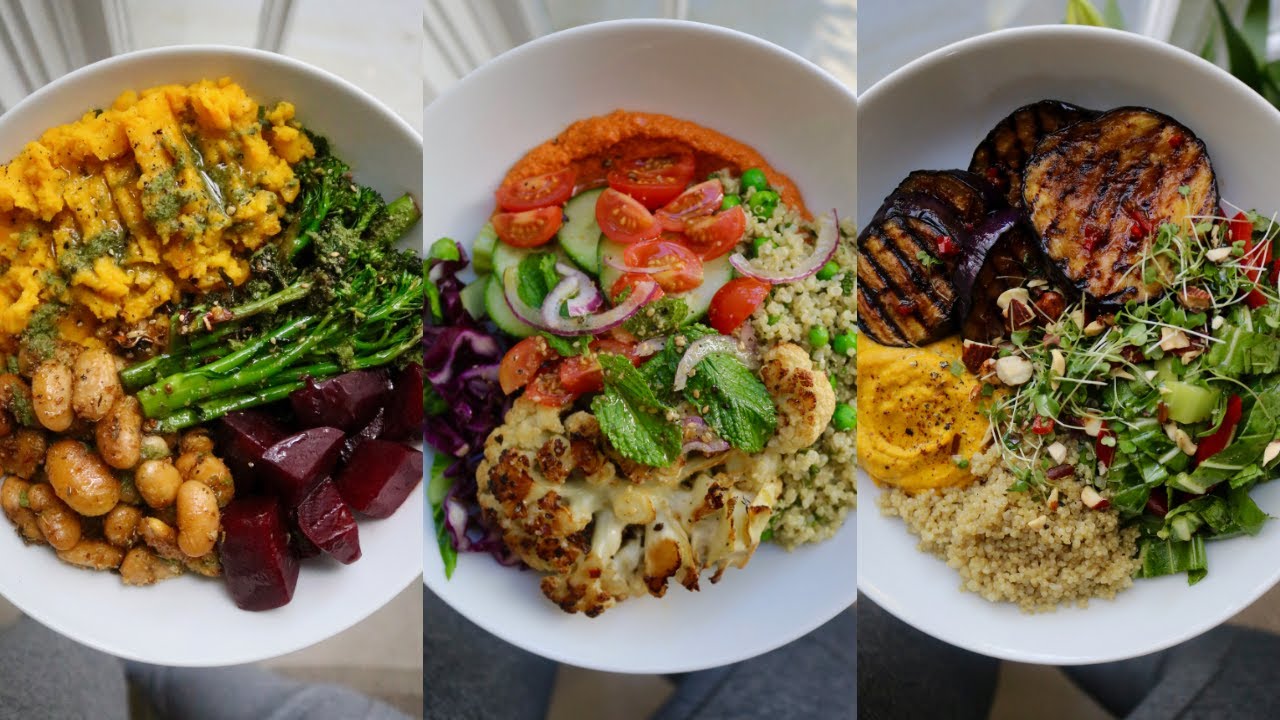 Сезонные BUDDHA BOWLS на растительной основе // Просто и вкусно