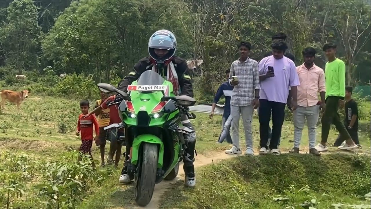 Pagol man Golaghat to Merapani//Ride Zx10r leke