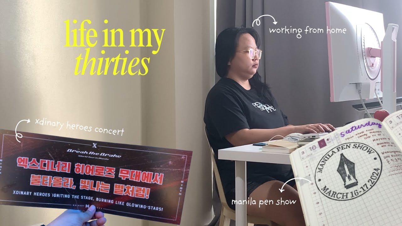 getting a promotion, working from home, xdinary heroes concert in manila