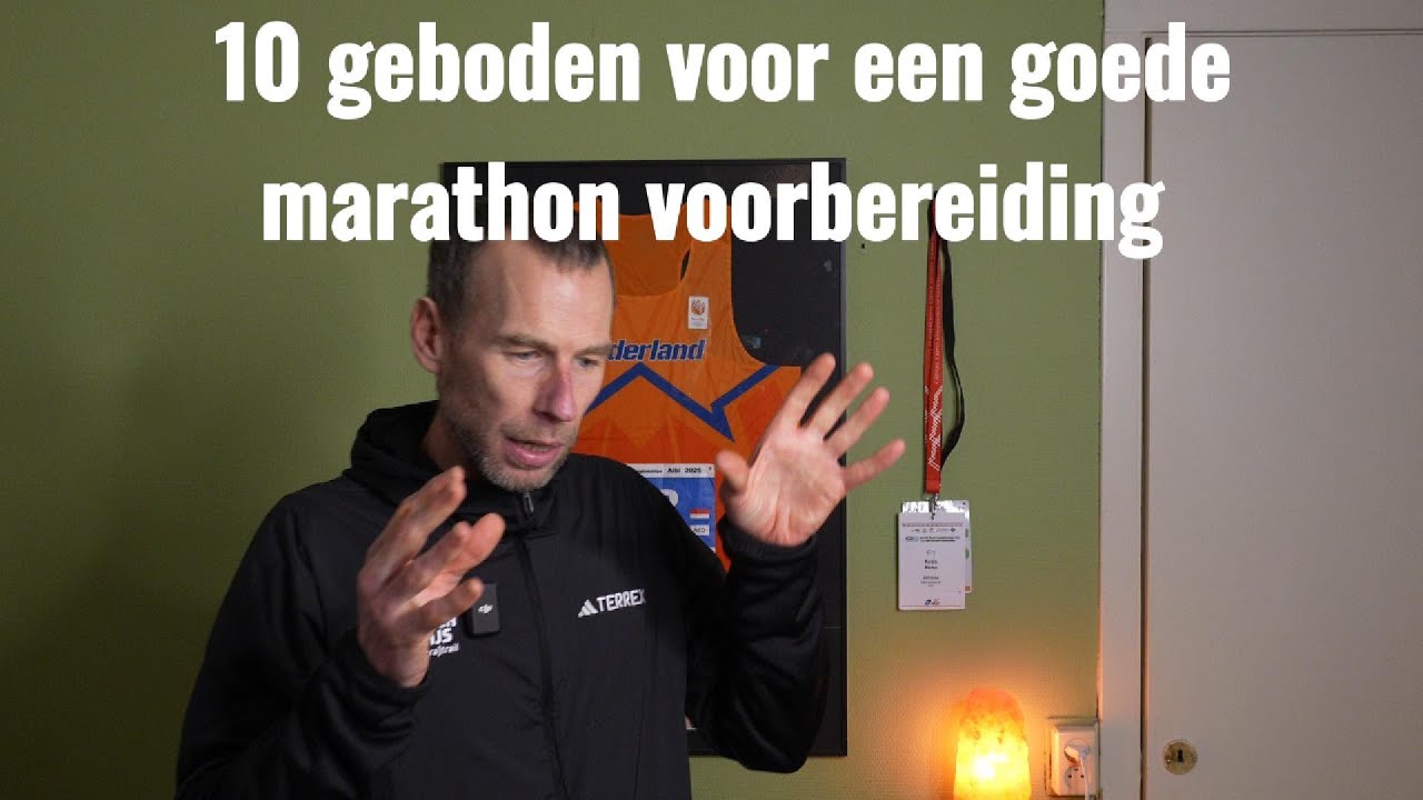 10 Geboden voor een goede marathon voorbereiding