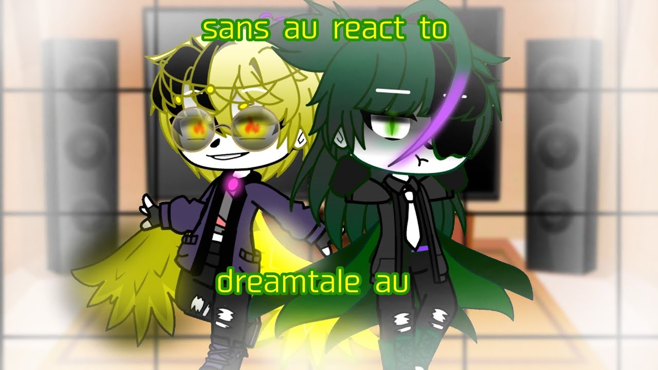 sans au react to dreamtale au//(music: corpse dance)👌✨