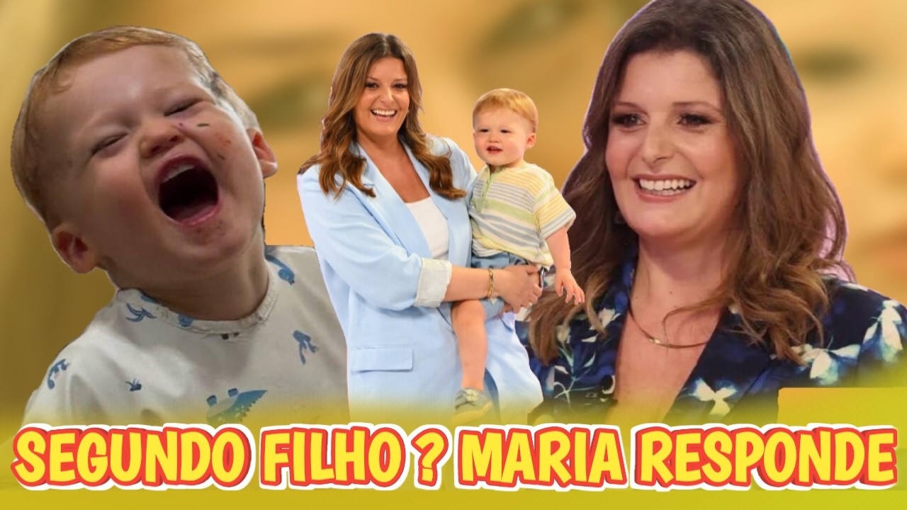 Segundo filho? Maria Botelho Moniz responde e deixa promessa!