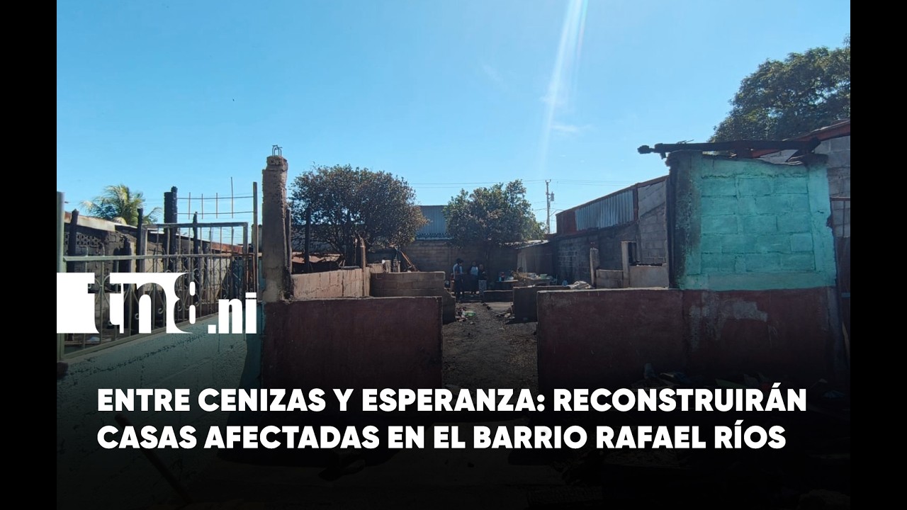 De las cenizas a un nuevo hogar: Inicia reconstrucción en el Barrio Rafael Ríos