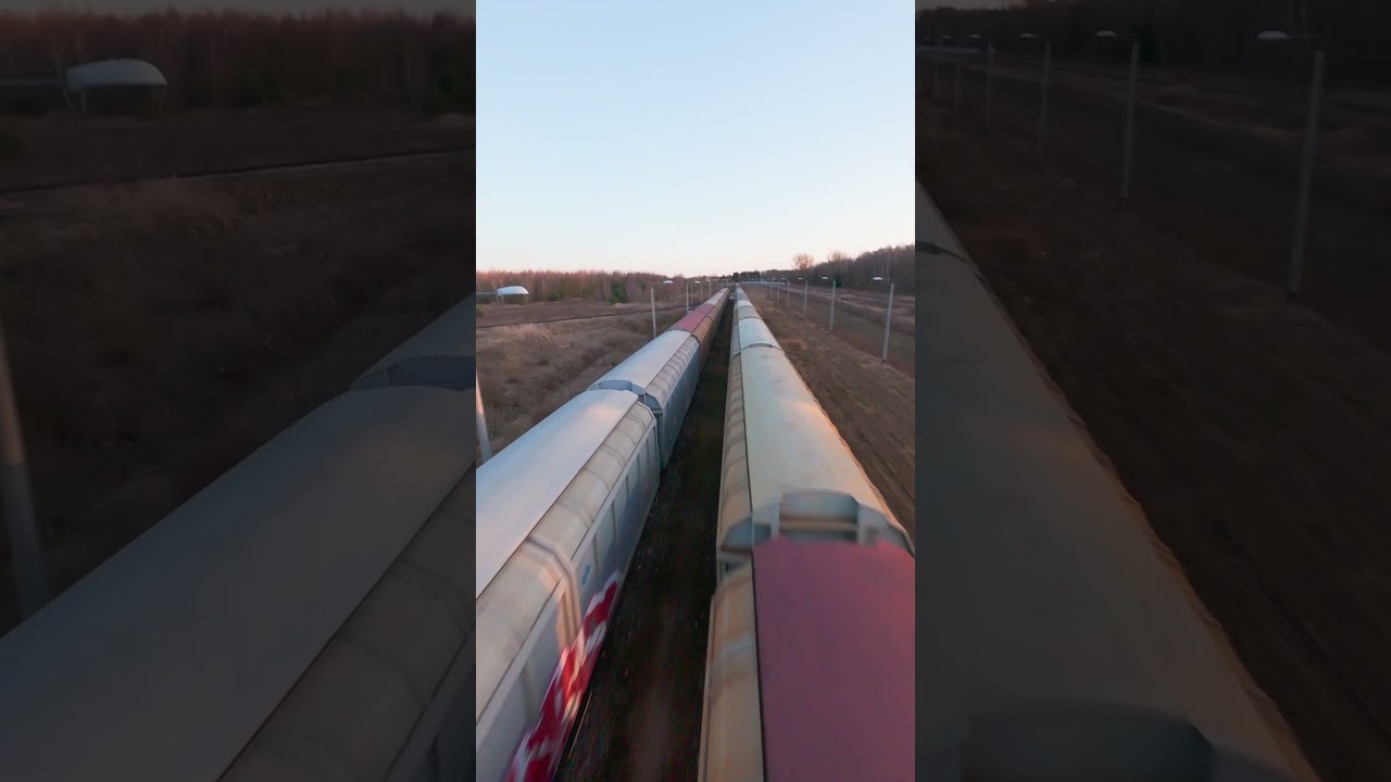 Train wagon by drone #drone