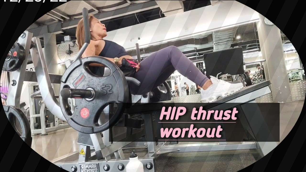 anytime fitness hip thrust machine