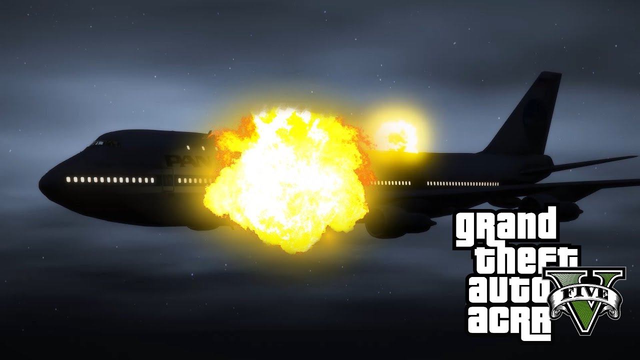 GTA V: Air Crash Reconstruction & Recreation | Pan American World Airways Flight 103