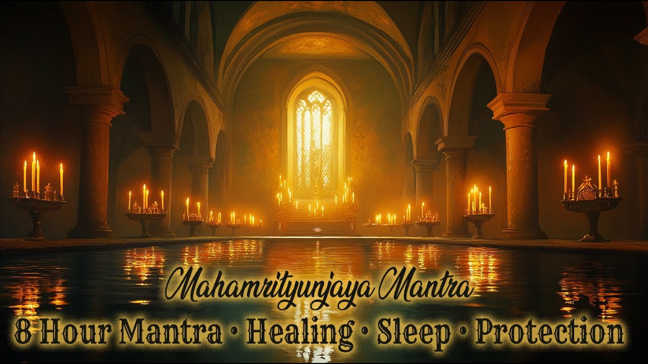 8 Hours Music for Healing &bull; Protection &bull; Sleep &bull; Refuge &bull;  Om Tryambakam &bull;  Mahamrityunjaya Mantra