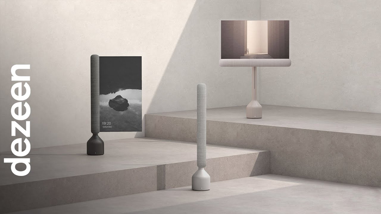 Rollable LG television design by Studio BooBoon | Dezeen