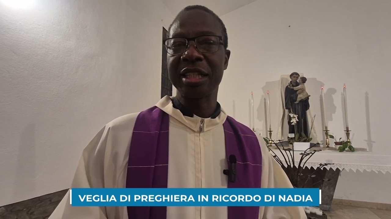 La veglia di preghiera per la piccola Nadia