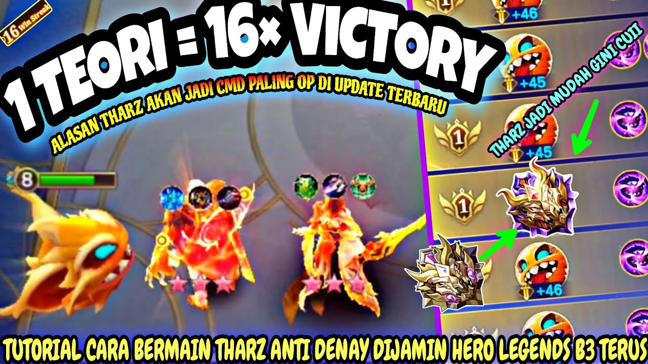 1 TEORI = 16× VICTORY !! MALES KENA DENAY MM GINI CARA MAIN ANTI DENAY UPDATE TERBARU - MCGG