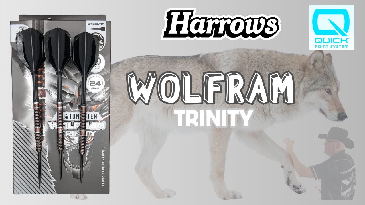 БОЖЕ МОЙ - ОБЗОР ДАРТСОВ HARROWS WOLFRAM TRINITY QUICK POINT