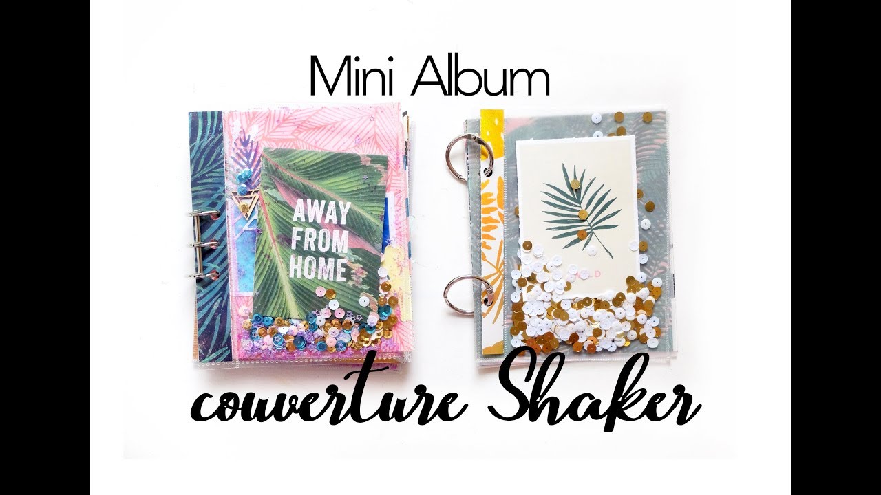 TUTO : mini album couverture shaker