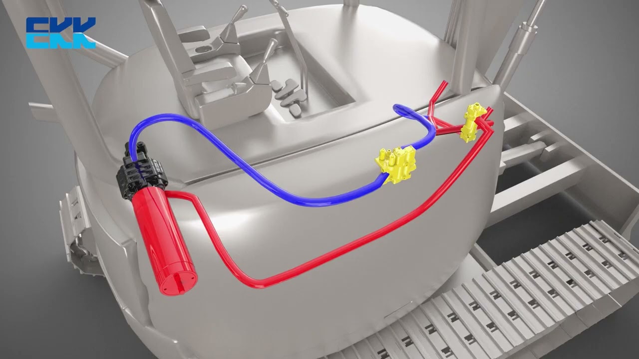 Energy regeneration system by EKK Hybrid Hydraulic Booster