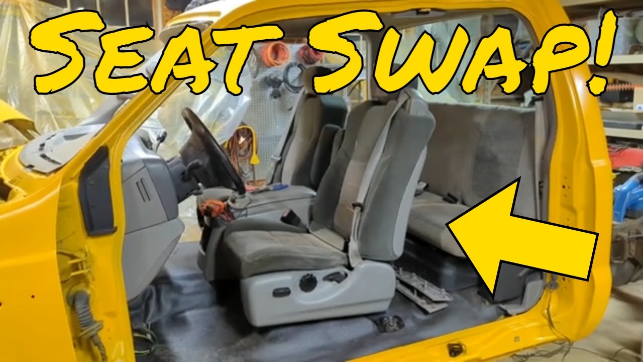 Super Duty Seat Swap to Seats with Built In 
