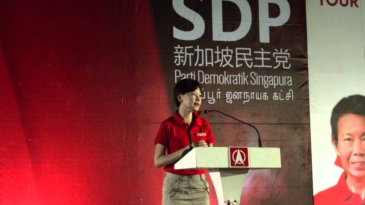 Jaslyn Go's Speech at SDP GE2015 Rally (9 Sep 2015)