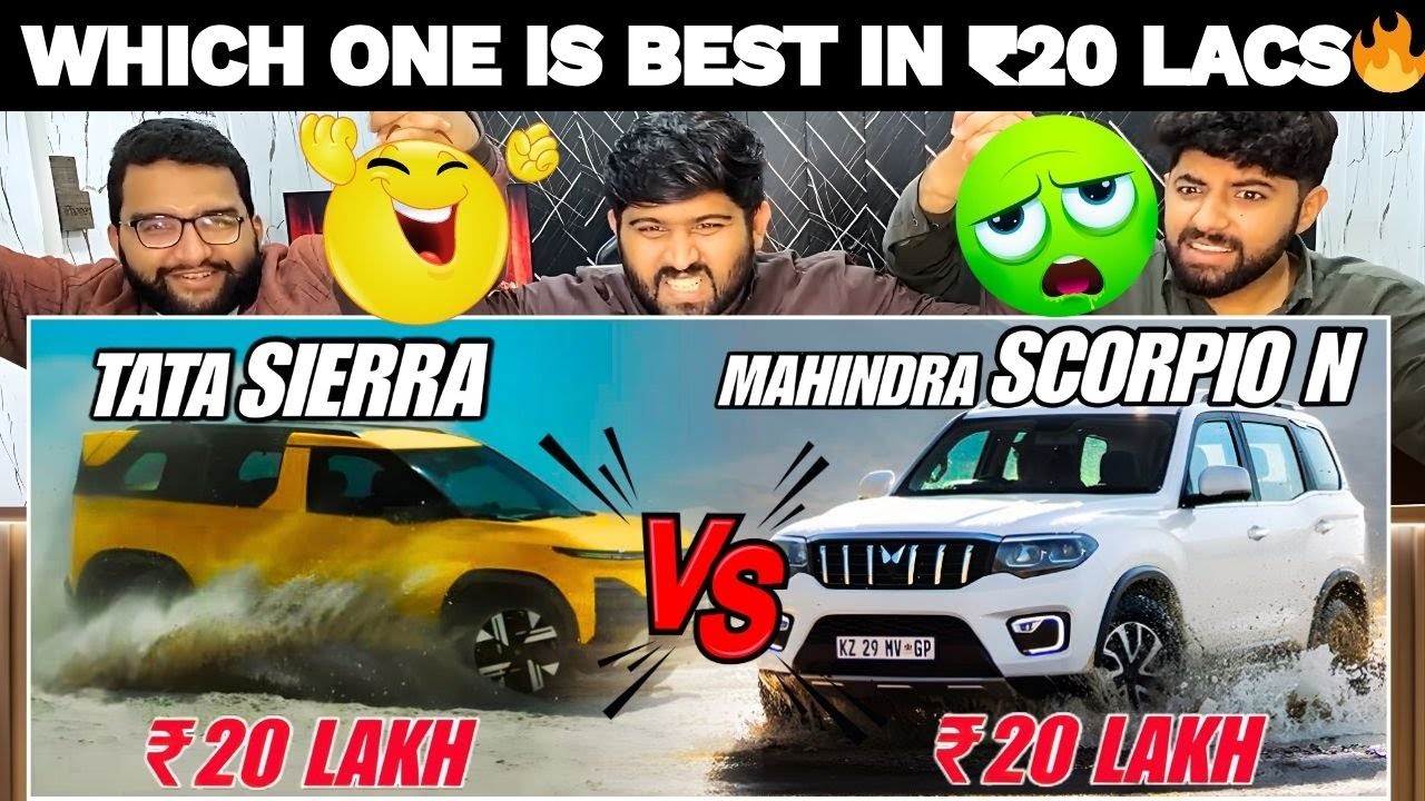 Pakistani Reaction On Tata Sierra vs Mahindra Scorpio | SUV की टक्कर 🔥