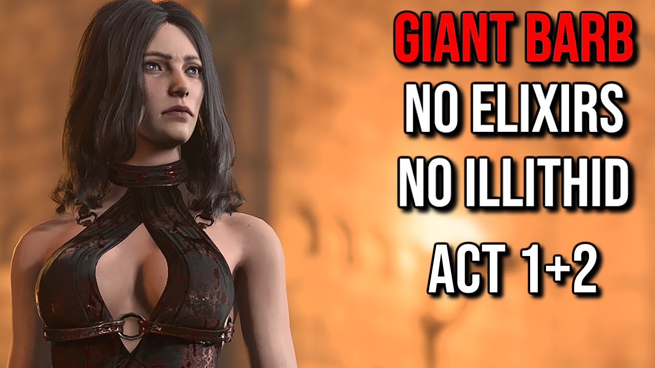 The Strongest P8 Subclass - GIANT BARB [HM/SOLO/ACT 1+2 RERUN]