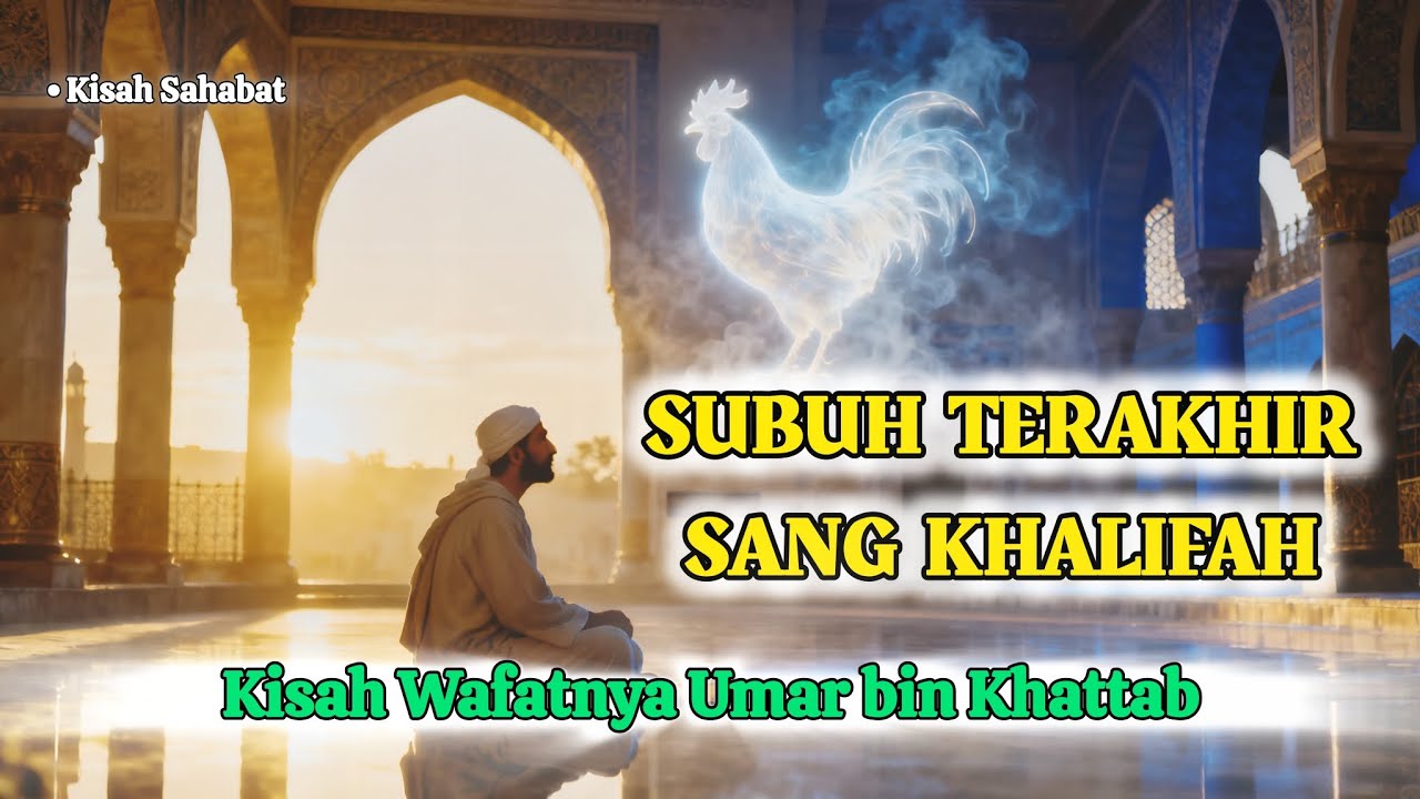 Umar bin Khattab dan Detik-detik Terakhir Hidupnya || Fakta Sejarah Dibalik Wafatnya Sang Khalifah