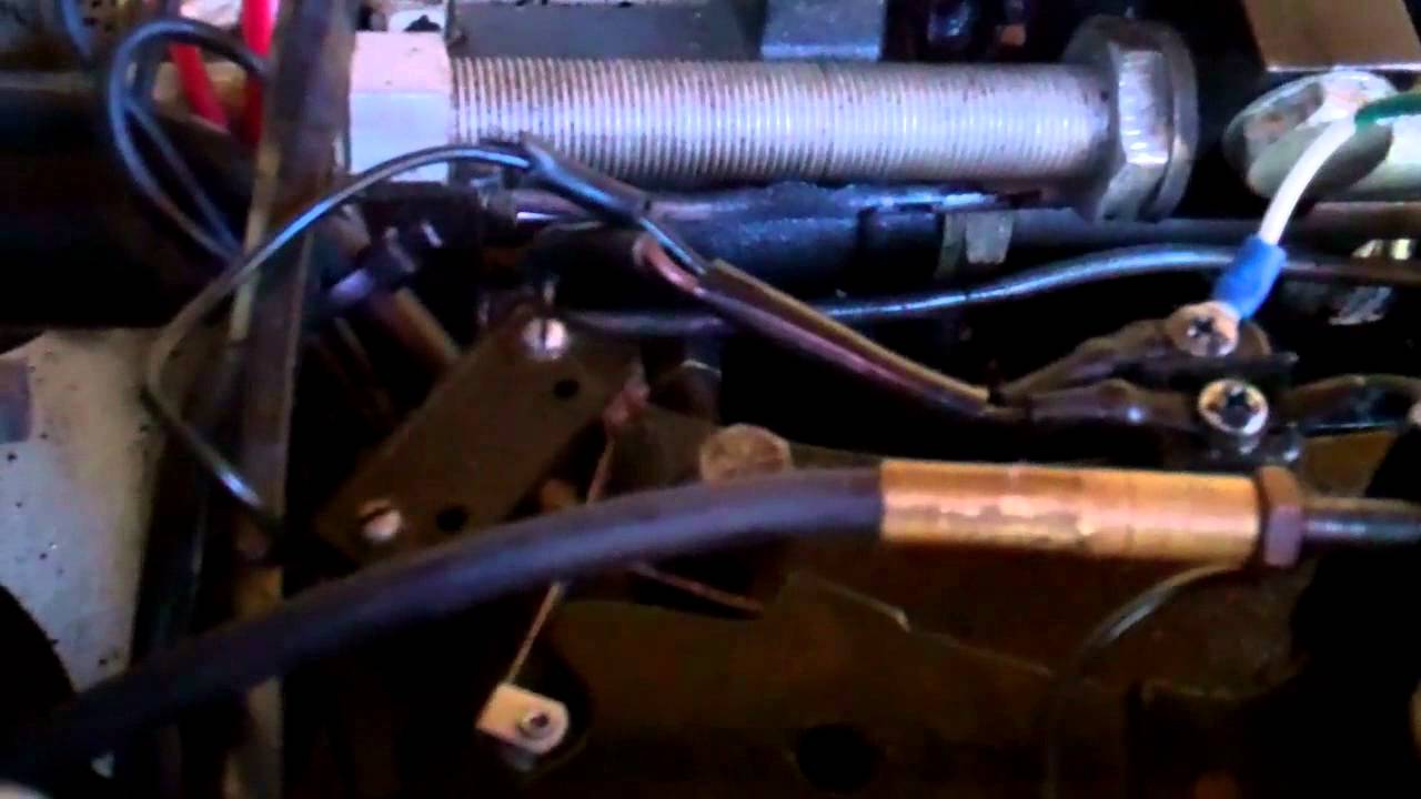 Mercruiser 260 Shift Cable & Neutral Cutoff Switch Adjustment 2 of 2