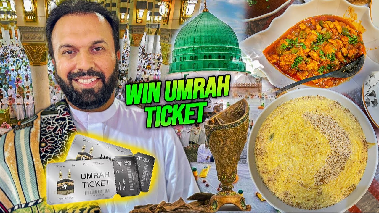 First Tarawih & Sehri In Madina | Get Umrah Ticket Giveaway 🎟️ 