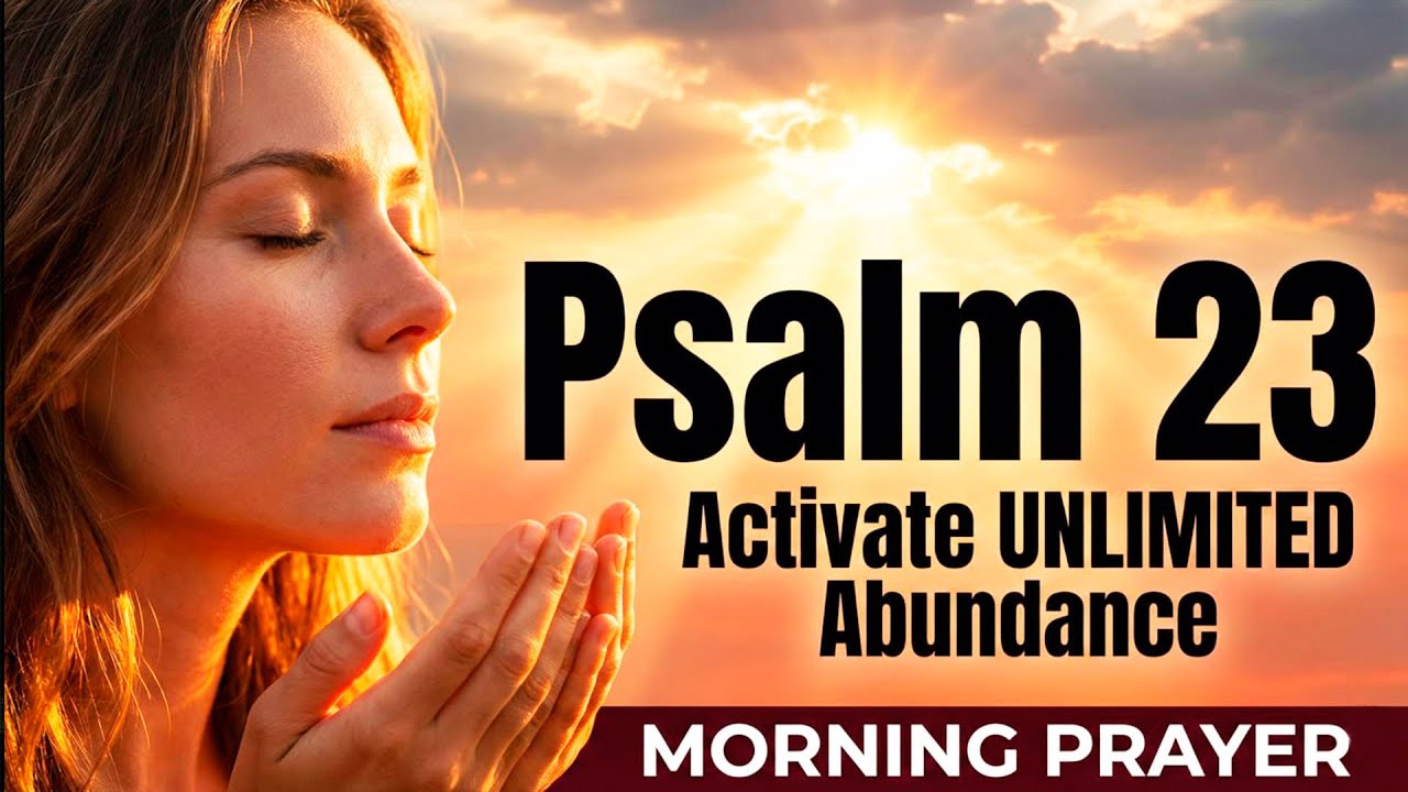 Psalm 23 Activate UNLIMITED Abundance & Destroy Poverty Forever 7 Repetitions 📜💰