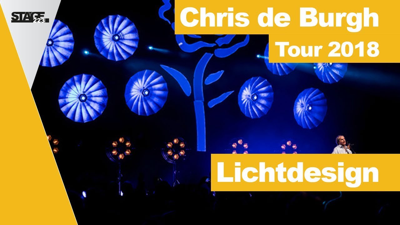 Veranstaltungstechnik | Chris de Burgh Tour 2018 | stage.story