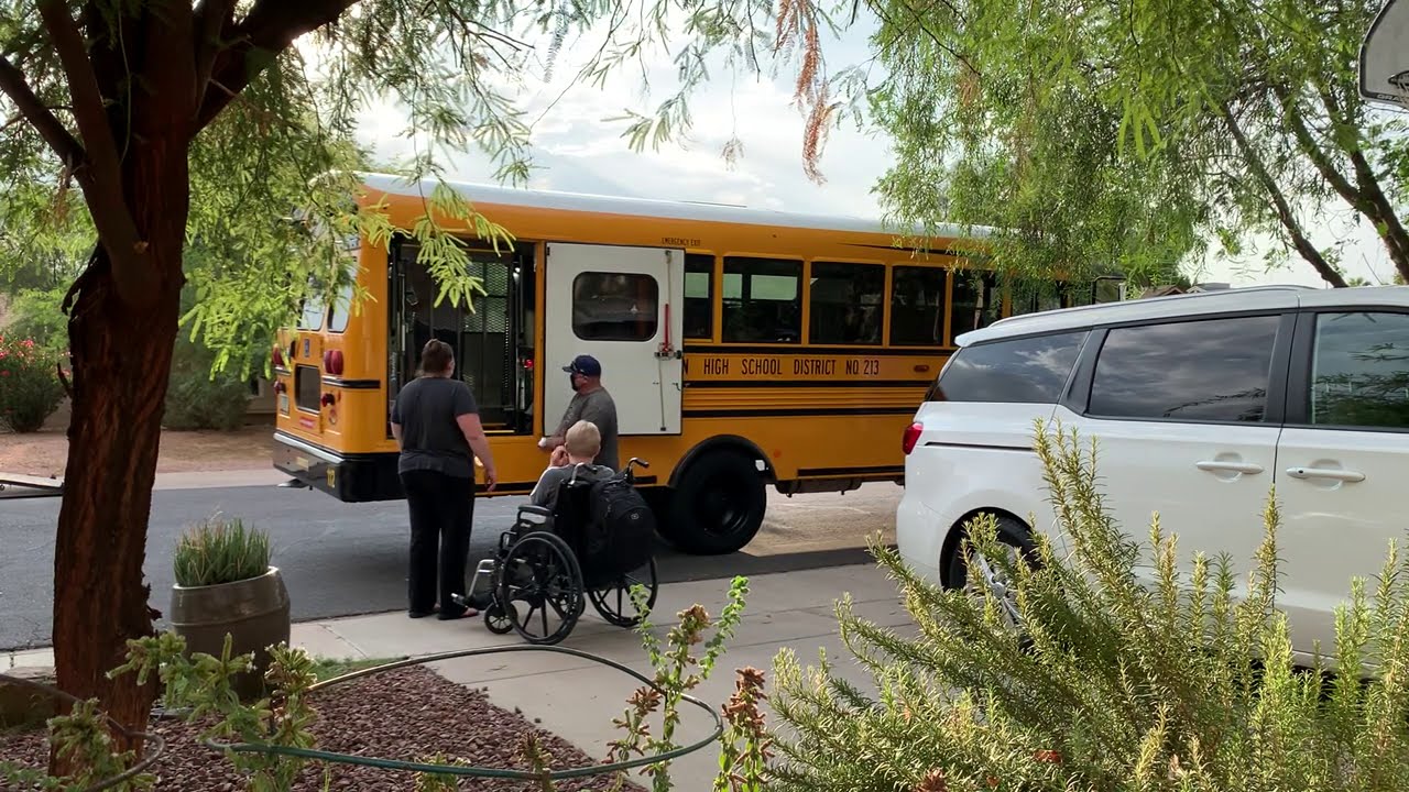 Another beautiful day for a bus ride