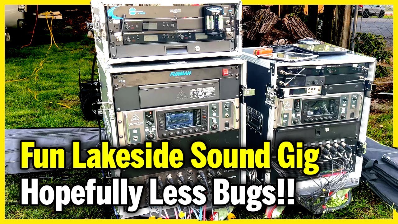 Another Fun Lakeside Sound Gig! Hopefully Less Bugs