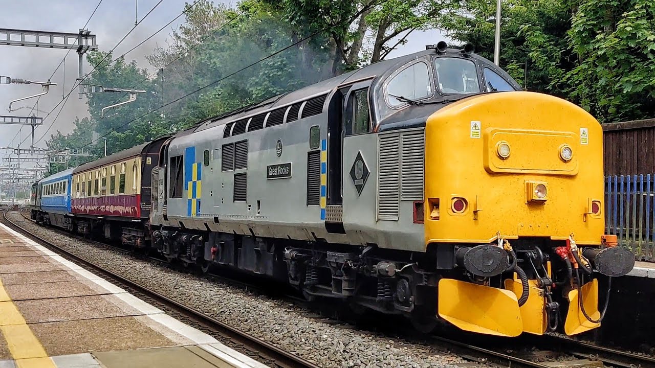 LSL class 37 | 37688 'Great Rocks' with HST 43059 **THRASH, HORNS AND CLAG** 03/05/2022