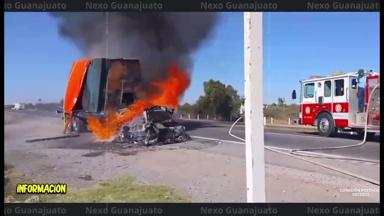Incendio Carretera Federal 57